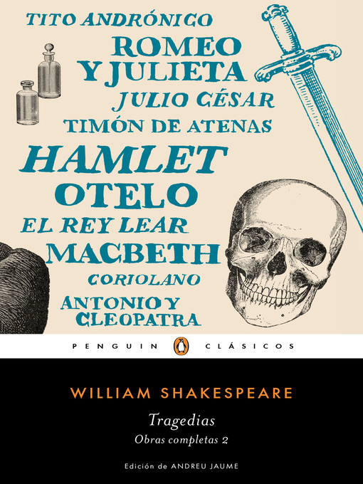 Title details for Tragedias by William Shakespeare - Wait list
